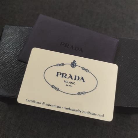 spot fake prada bag|prada authenticity certificate card.